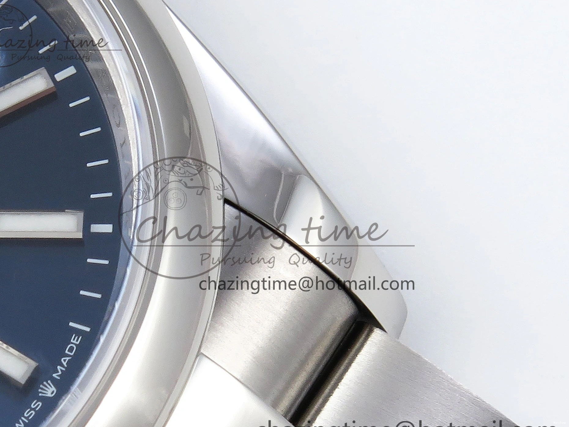 MiroTime 0208 DateJust 36 SS 126200 VSF 1:1 Best Edition 904L Steel Blue Dial on Oyster Bracelet VS Affordable 1676
